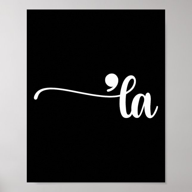 Poster Comma La Kamala Harris Pontuação La Election Vot (Frente)