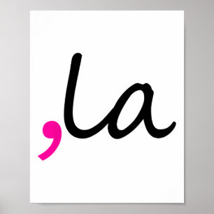 Poster Comma La Kamala Vote Harris Waltz 2024 Kamala Para