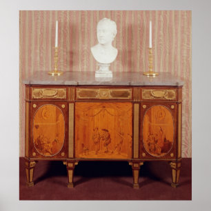 Póster Commode, 1776-79