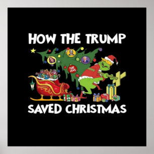 Poster Como A Armadilha Salvou O Natal