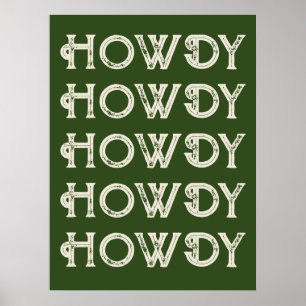 Poster Como a Typografia Western Wall Ranch Cabin Home
