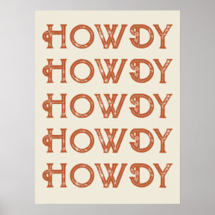 Poster Como a Typografia Western Wall Ranch Cabin Home