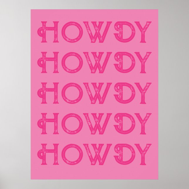 Poster Como a Typografia Western Wall Ranch Cabin Home (Frente)