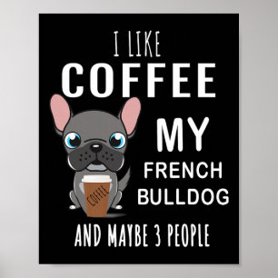 Poster Como Café Com Meu Amigo Bulldog