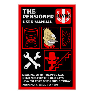 Póster Como entender Pessoas antigas