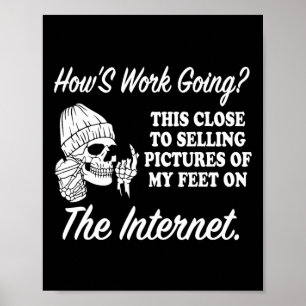 Poster Como está indo o trabalho