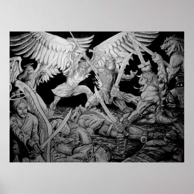 Poster Como está no céu (Frente)