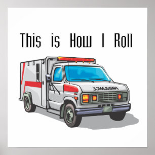 Póster Como eu faço a ambulância