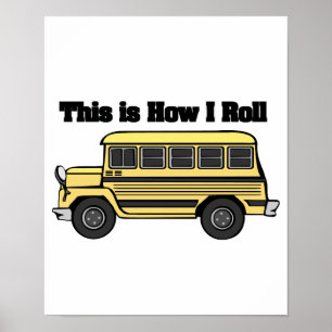 Póster Como eu faço (ônibus escolar)