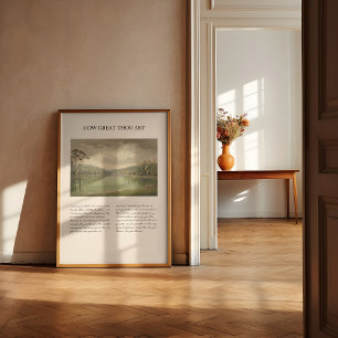 Poster Como Excelente Sua Arte Vintage Mínima Arte de Mur