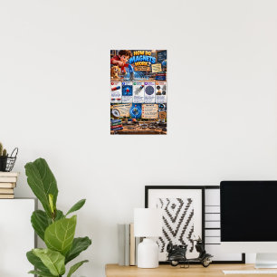 Poster Como Funcionam os Ímãs?