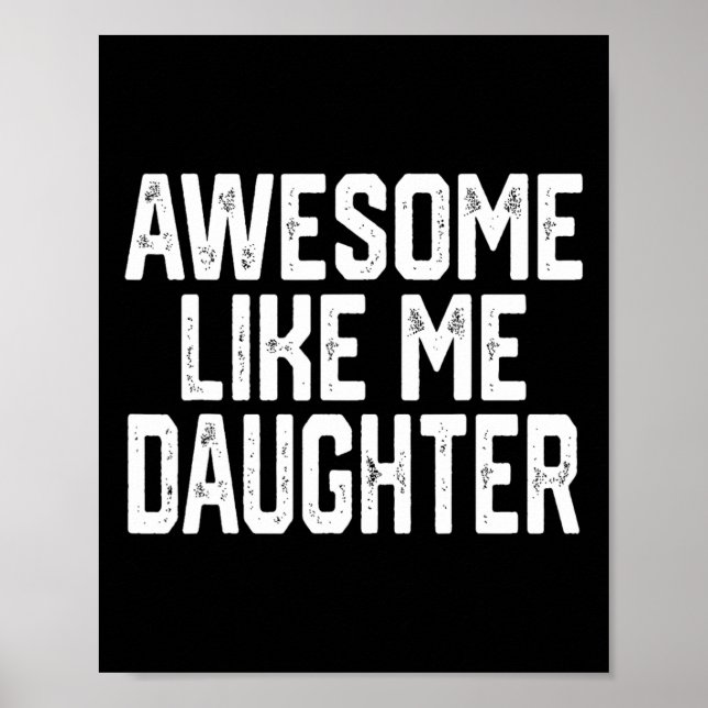 Poster Como Minha Filha (Frente)