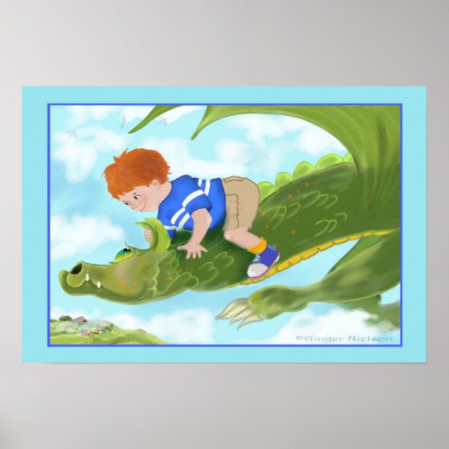 Póster Como montar um Dragão - 101 (Frente)