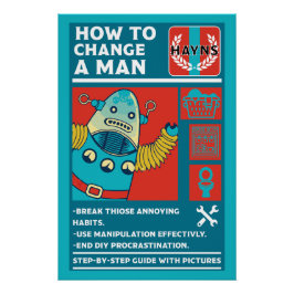 Póster Como Mudar Um Homem