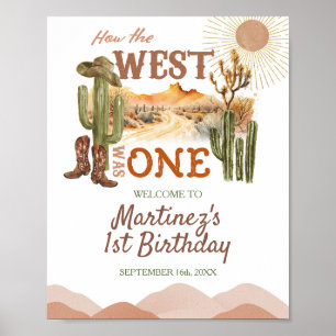 Poster Como O Ocidente Foi Uma Festa de aniversário De Bo