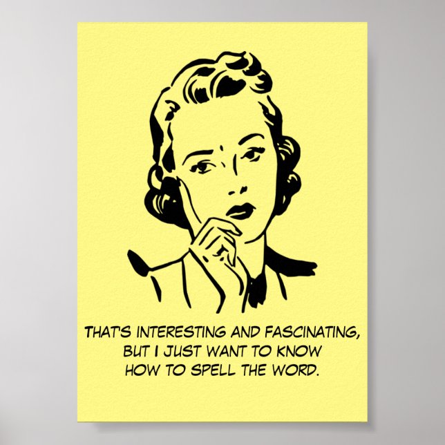 Poster Como Ortografar a Cotação de Relatório do Tribunal (Frente)