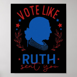 Poster Como Ruth Enviou Sua Inspiração Feminista Rbg