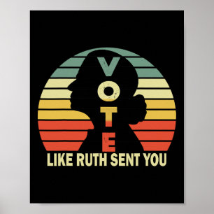 Poster Como Ruth Te Enviou - Mulheres Feministas Desenhan