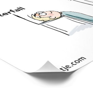 Póster Como se sentar, quando você é criança.