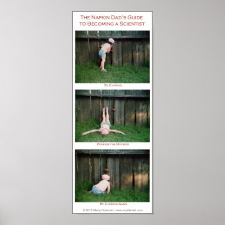 Póster Como Se Tornar Cientista