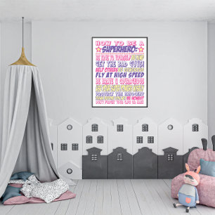 Poster Como ser um super-herói