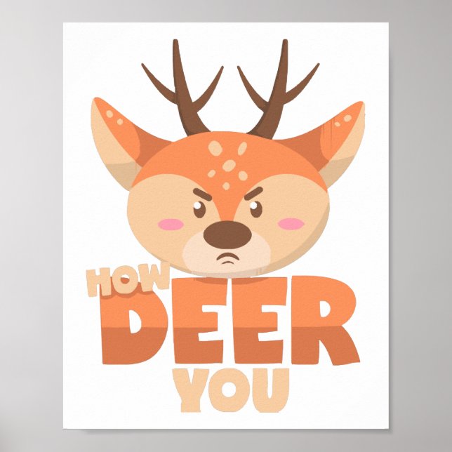 Poster Como Te Deem (Frente)