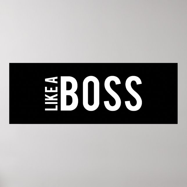 Póster COMO um chefe (Frente)