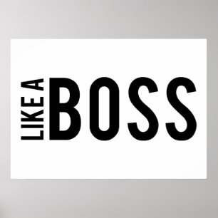 Póster COMO um chefe