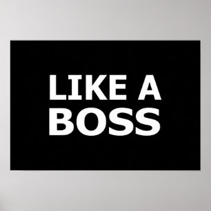 Poster Como Um Chefe