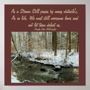 Póster Como um Stream Ainda passa por muitos...Poster