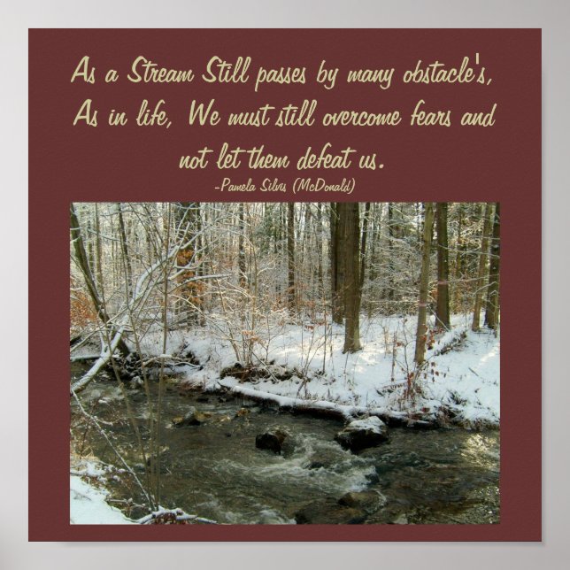 Póster Como um Stream Ainda passa por muitos...Poster (Frente)