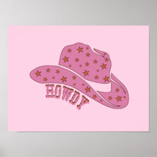Poster Como vai, Vaqueira Rosa Chapéu