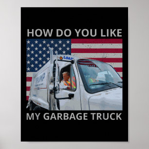 Poster Como você gosta da minha carona no caminhão Garge 