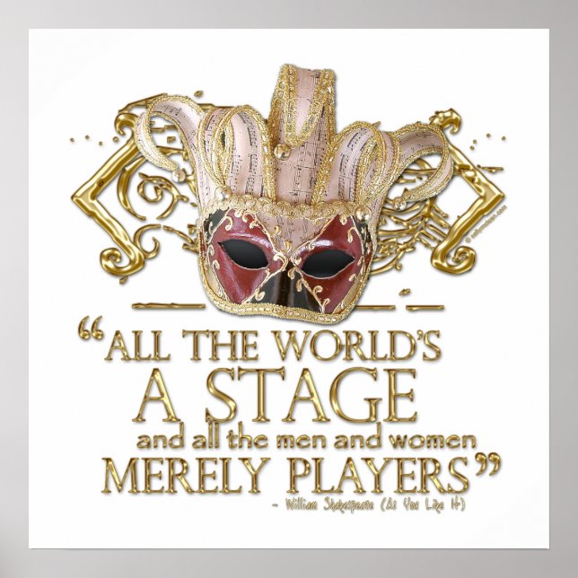 Póster Como Você Gosta De Uma Cotação De Palco (Versão Do (Frente)