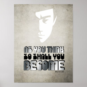 Poster como você pensa, você se tornará