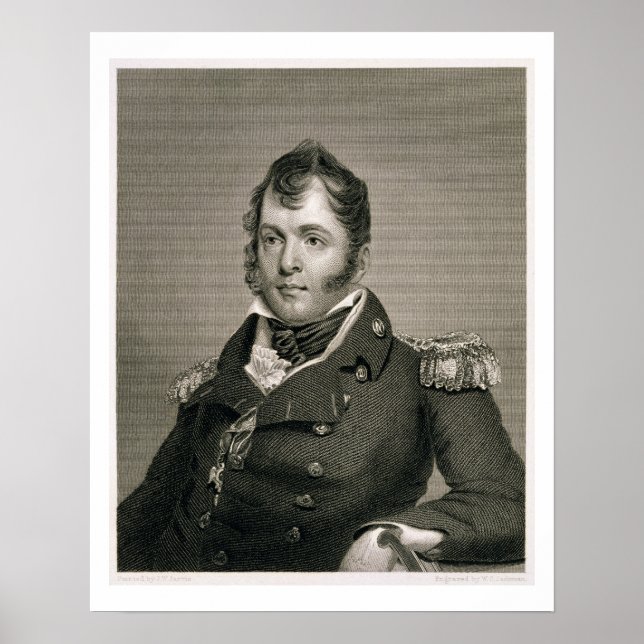 Póster Comodoro Oliver Hazard Perry (1785-1819), sepultur (Frente)