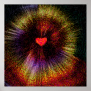 Póster Compaixão divino