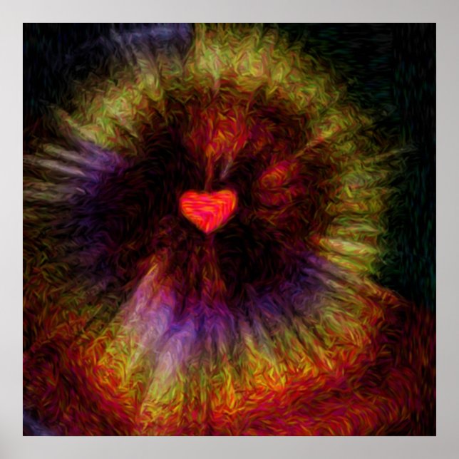 Póster Compaixão divino (Frente)