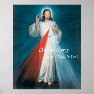 Poster Compaixão divino Jesus que eu confio em você!