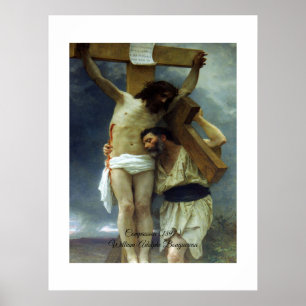 Poster Compaixão pelo Cristo Bouguereau