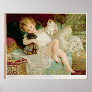 Póster Companheiros de brincadeira, das peras Anual, 1903