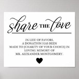 Poster Compartilhe do lugar do amor dos favores que