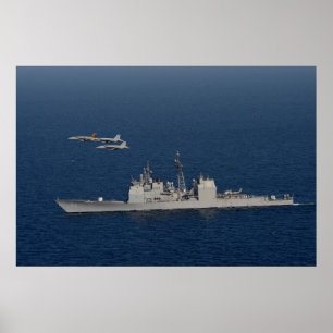 Póster Compartimento móvel USS (CG 53)