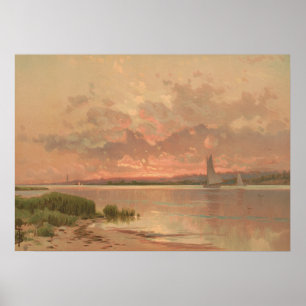 Poster Compartimento Shinnecock Sunset