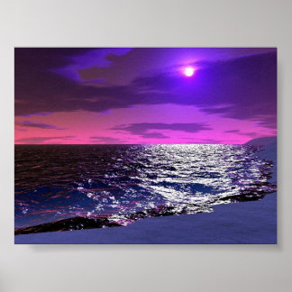 Póster Compartimento Sunset