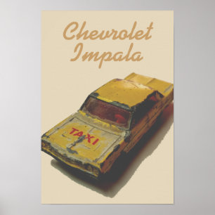 Póster Compartimento Vintage MatchBox - Compartimento ama