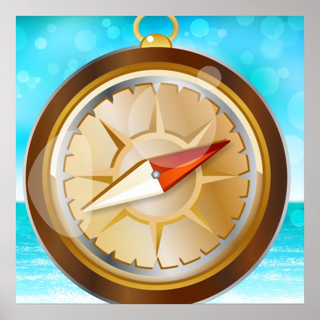 Póster Compass (Frente)