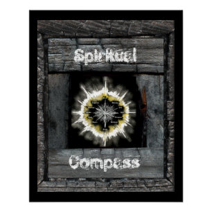 Póster Compasso espiritual