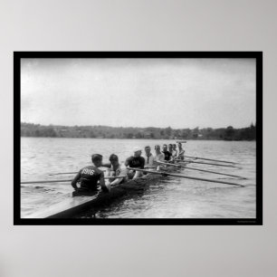 Poster Competência Shell 1915 do enfileiramento de Yale