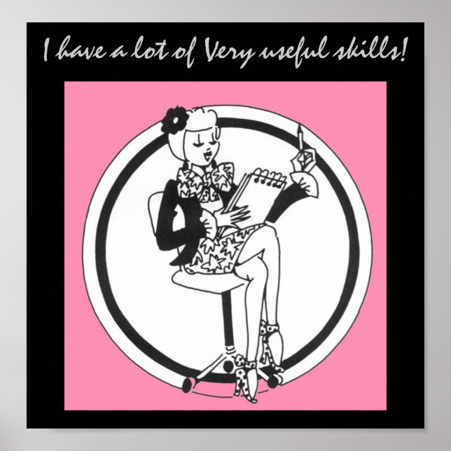 Poster Competências do Office (Frente)